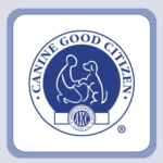 Logo of American Kennel Club for Canine Good Citizen Award